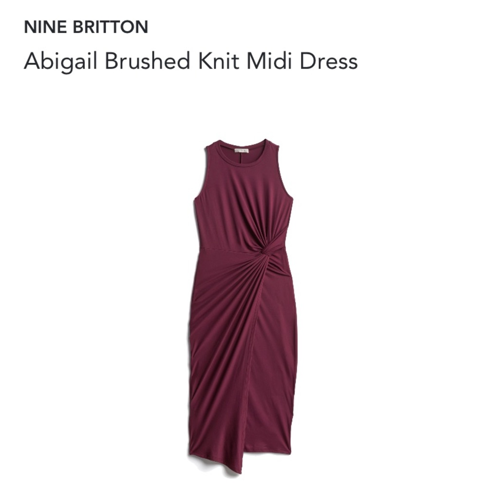 Nine Britton Midi Cocktail Dress